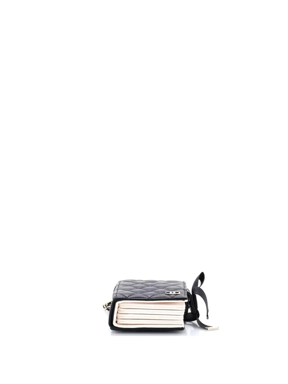 Chanel Cc Book Card Holder With Chain #226729C34B